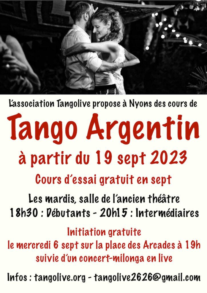 Tango Argentin Nyons Laure Fourest