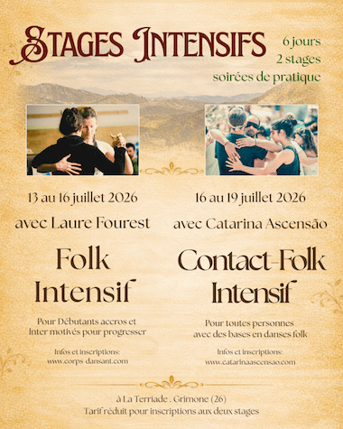 Stage Folk Intensif Laure Fourest Diois